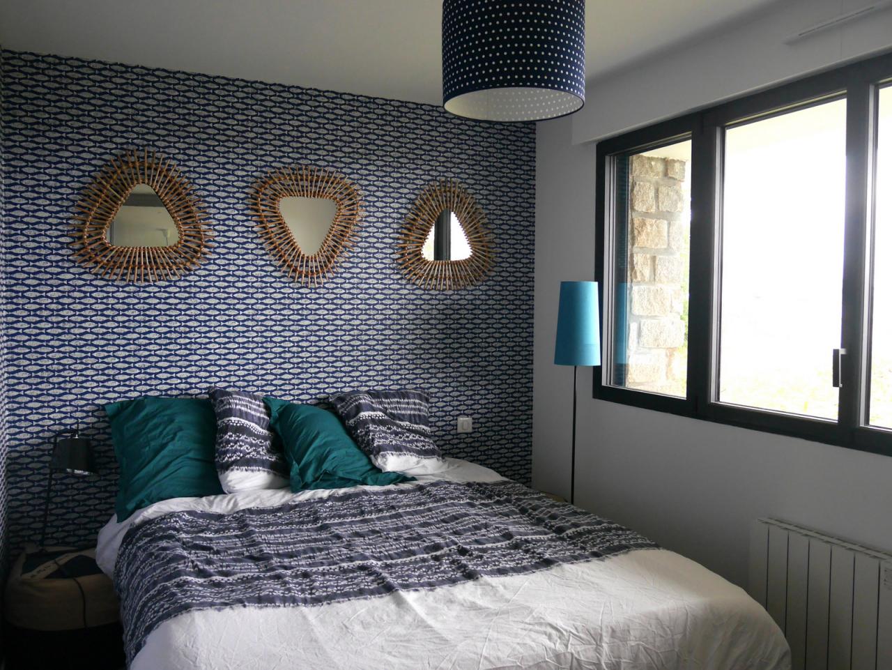 Chambre bleue