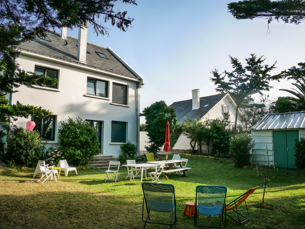 Le jardin, l'été